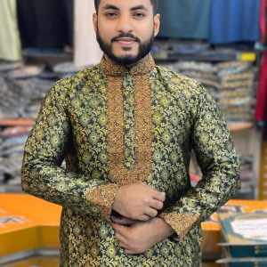 লাক্সারি কাতান পাঞ্জাবি [ LK-54 ]